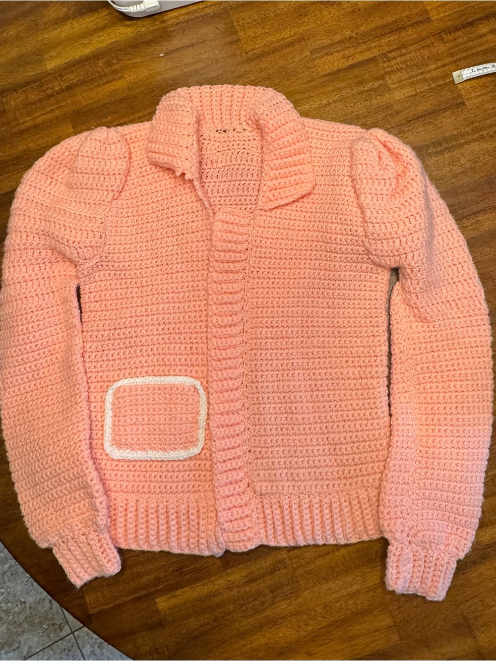 Vintage crochet cardigan sweater
